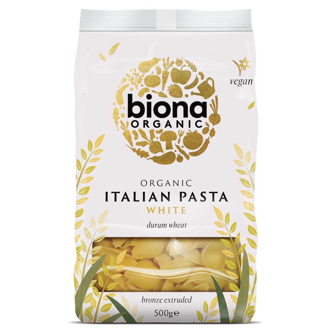 Biona Organic White Conchiglie Pasta