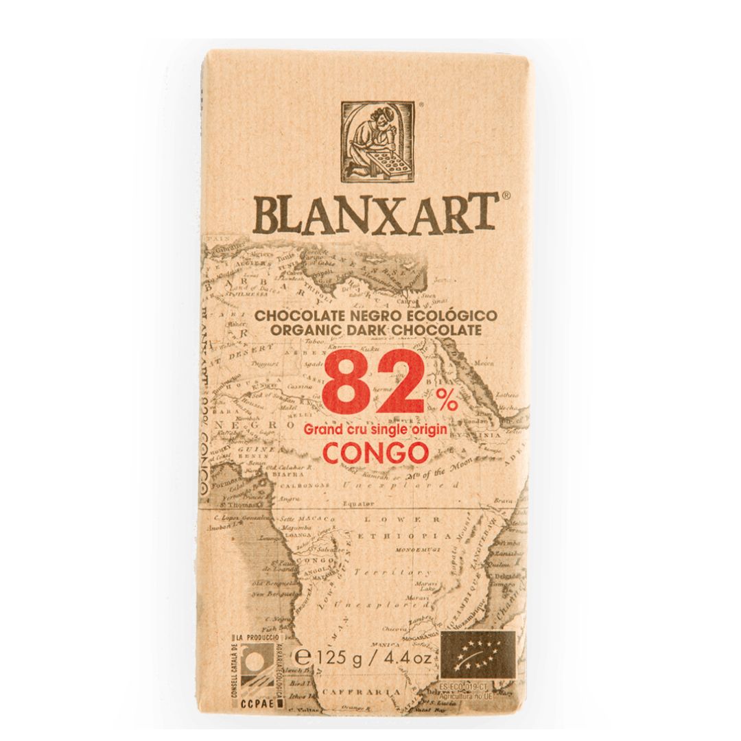 Blanxart Organic & Vegan Congo 82% Chocolate