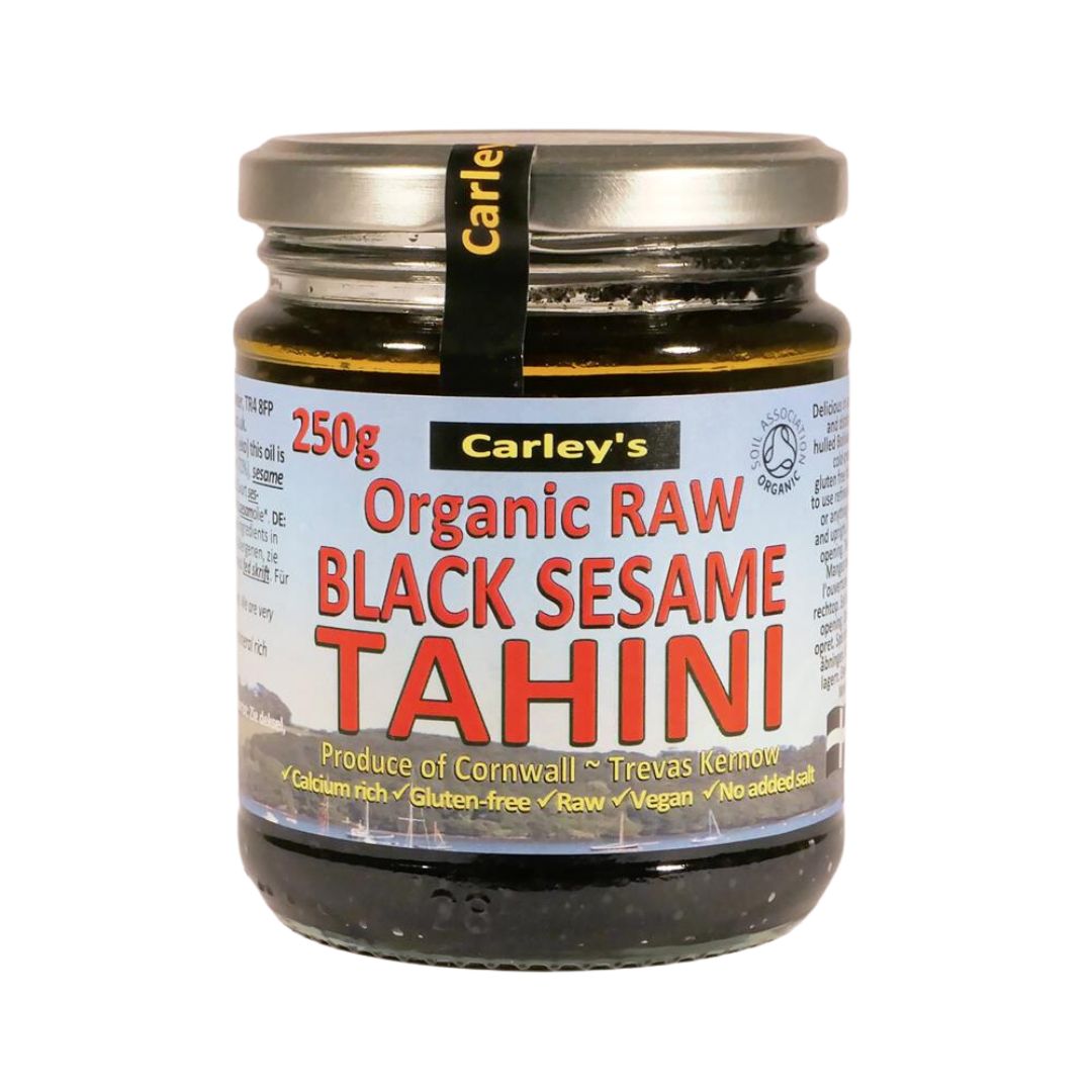 Carley's Organic Raw Black Sesame Tahini