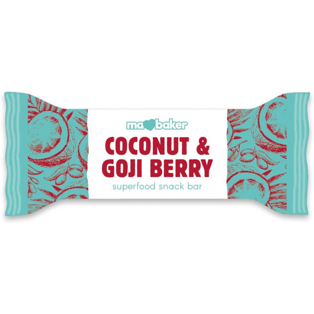 Ma Baker Coconut & Goji Berry Superfood Snack Bar