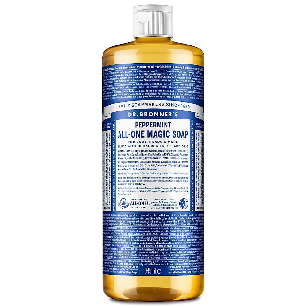 Dr Bronner's Organic Peppermint All-One Magic Soap