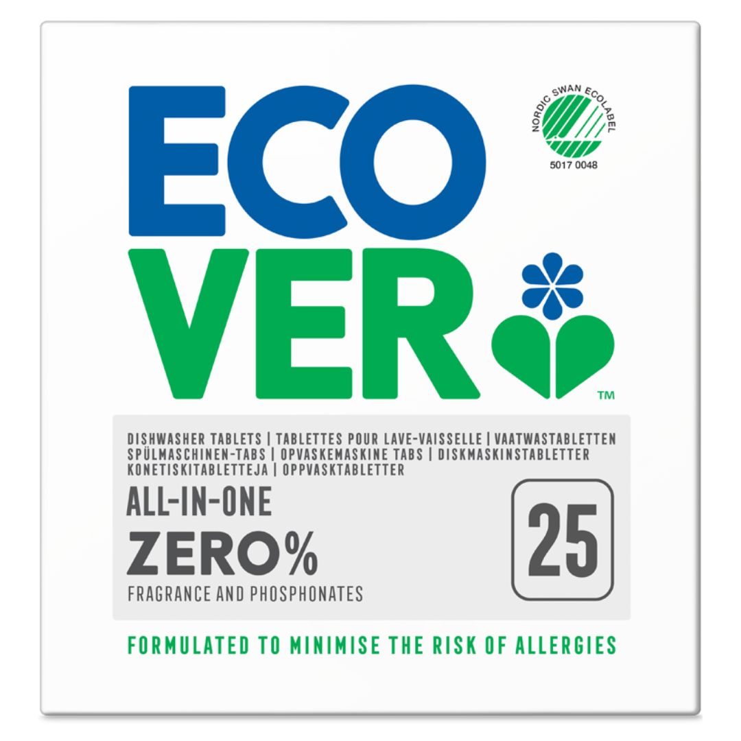 Ecover Zero All in One Dishwasher Tablets