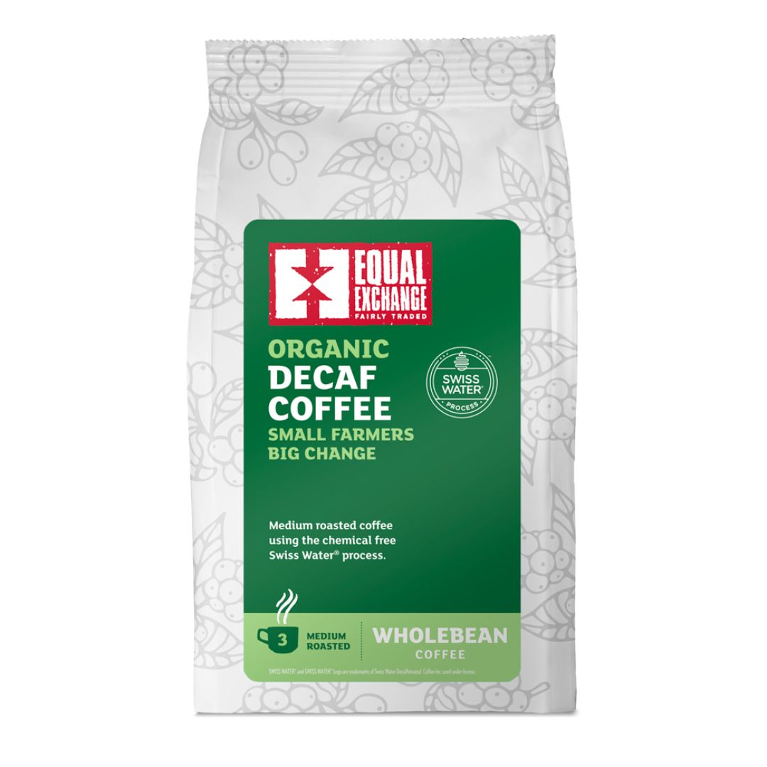 Equal Exchange Organic Decaffeinated Medium Roast Coffee Beans