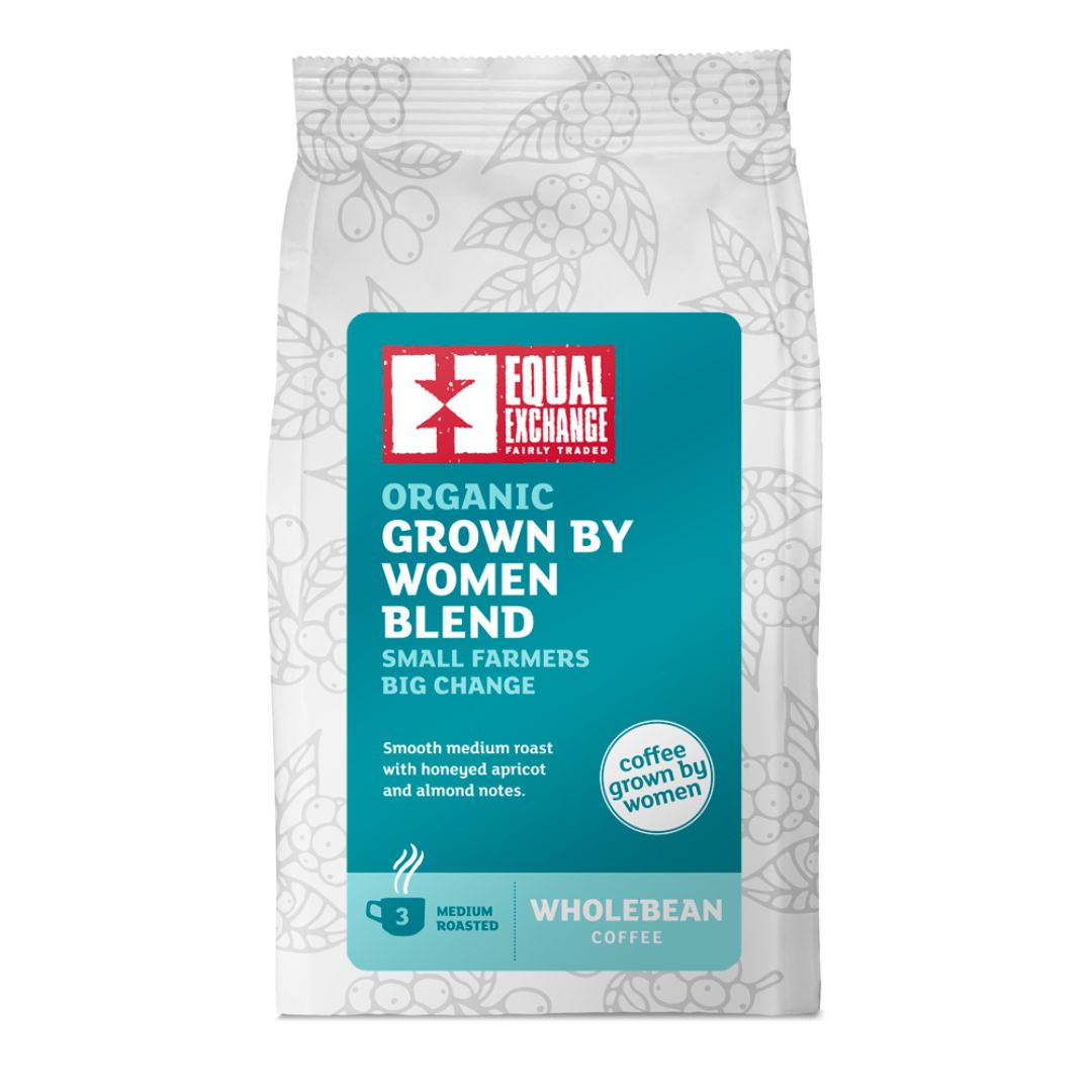 Equal Exchange Organic Grown By Women Coffee Beans