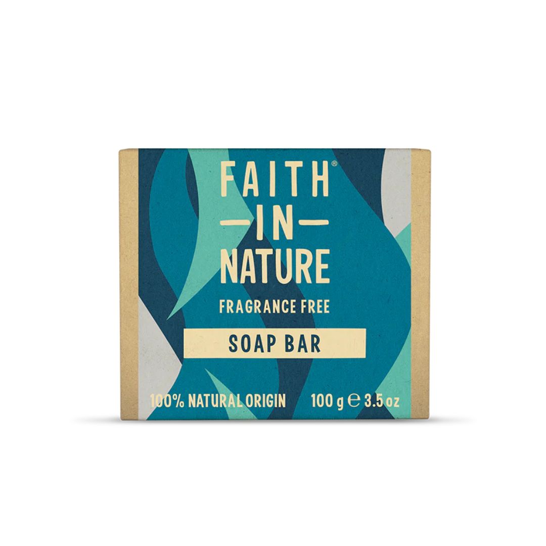 Faith in Nature Fragrance Free Seaweed Hand Soap Bar