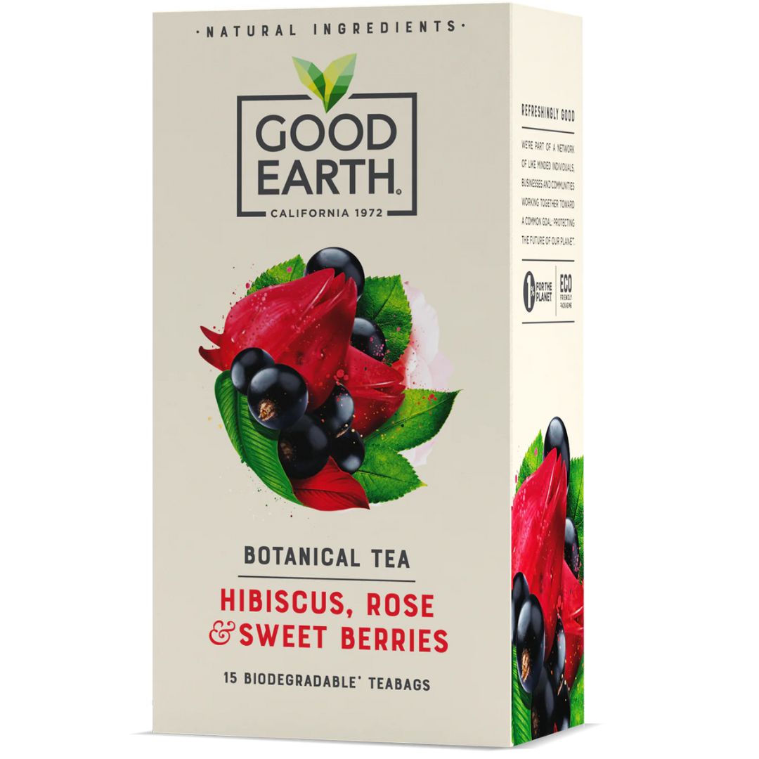 Good Earth Hibiscus, Rose & Sweet Berries Tea Bags