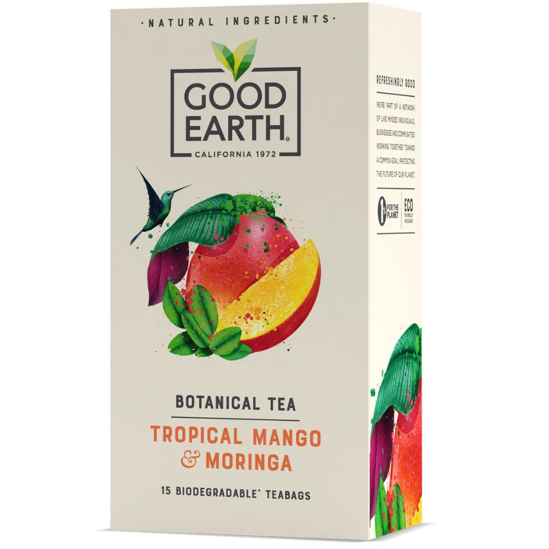 Good Earth Tropical Mango & Moringa Tea Bags