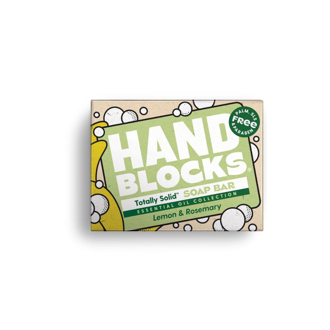 Shower Blocks Hand Blocks Soap Bar in Lemon & Rosemary