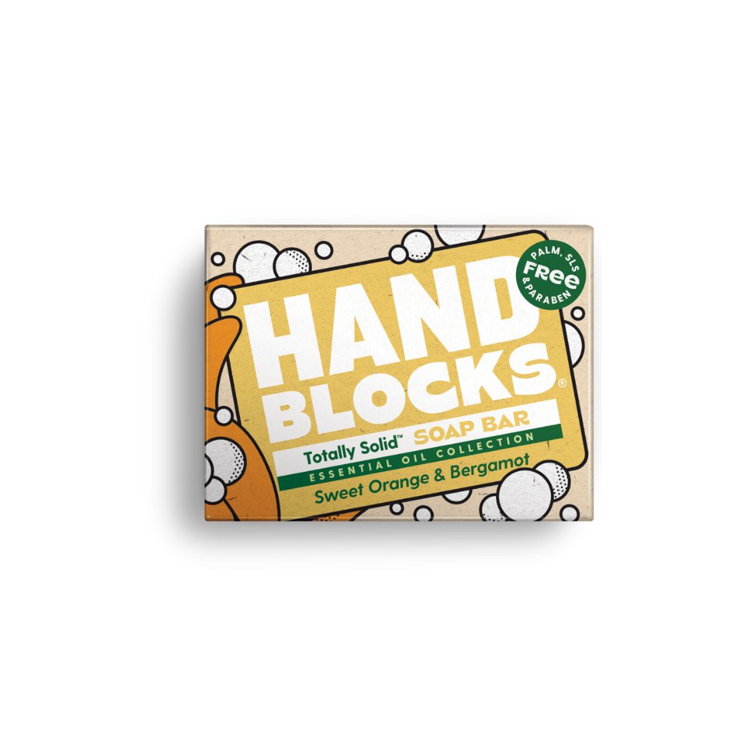 Shower Blocks Hand Blocks Soap Bar in Orange & Bergamot