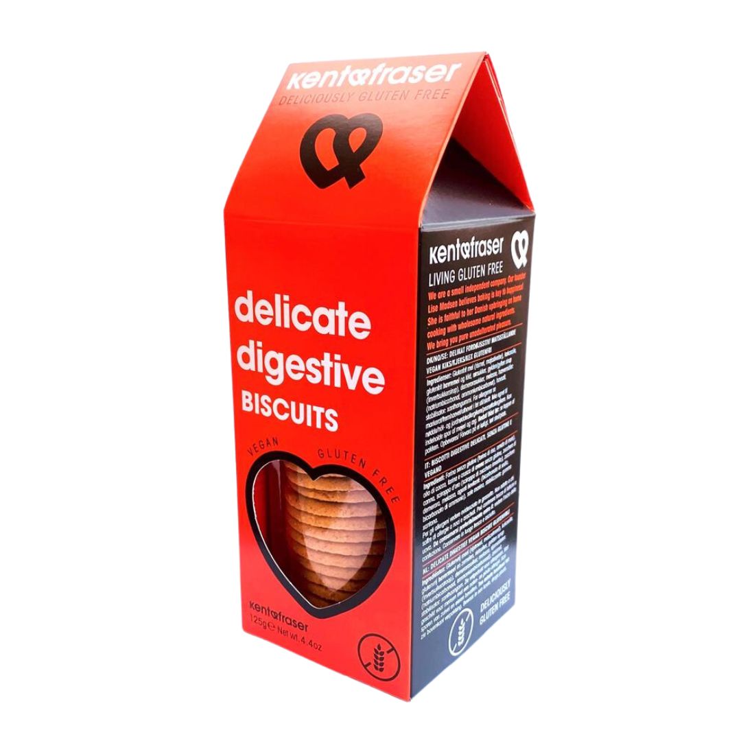 Kent & Fraser Gluten-Free and Vegan Thin Digestives with Molasses