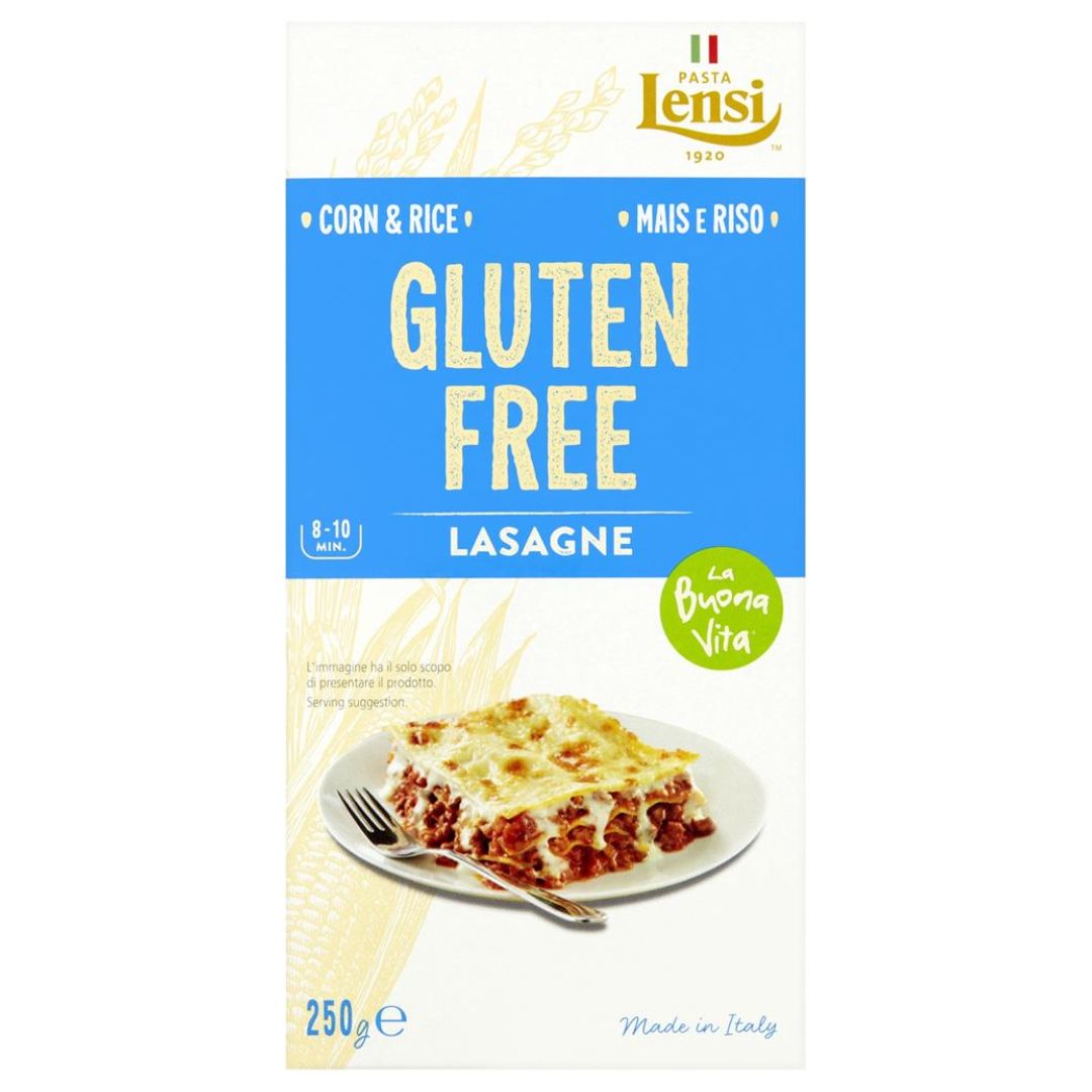 Lensi La Buona Vita Gluten Free Corn & Rice Lasagne Sheets