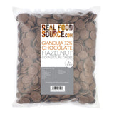 Gianduja Hazelnut 32% Chocolate Couverture Drops