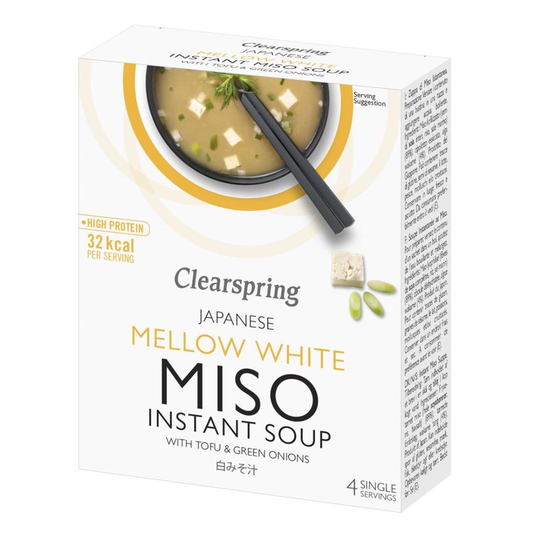 Clearspring Instant Miso Soup Mellow White with Tofu