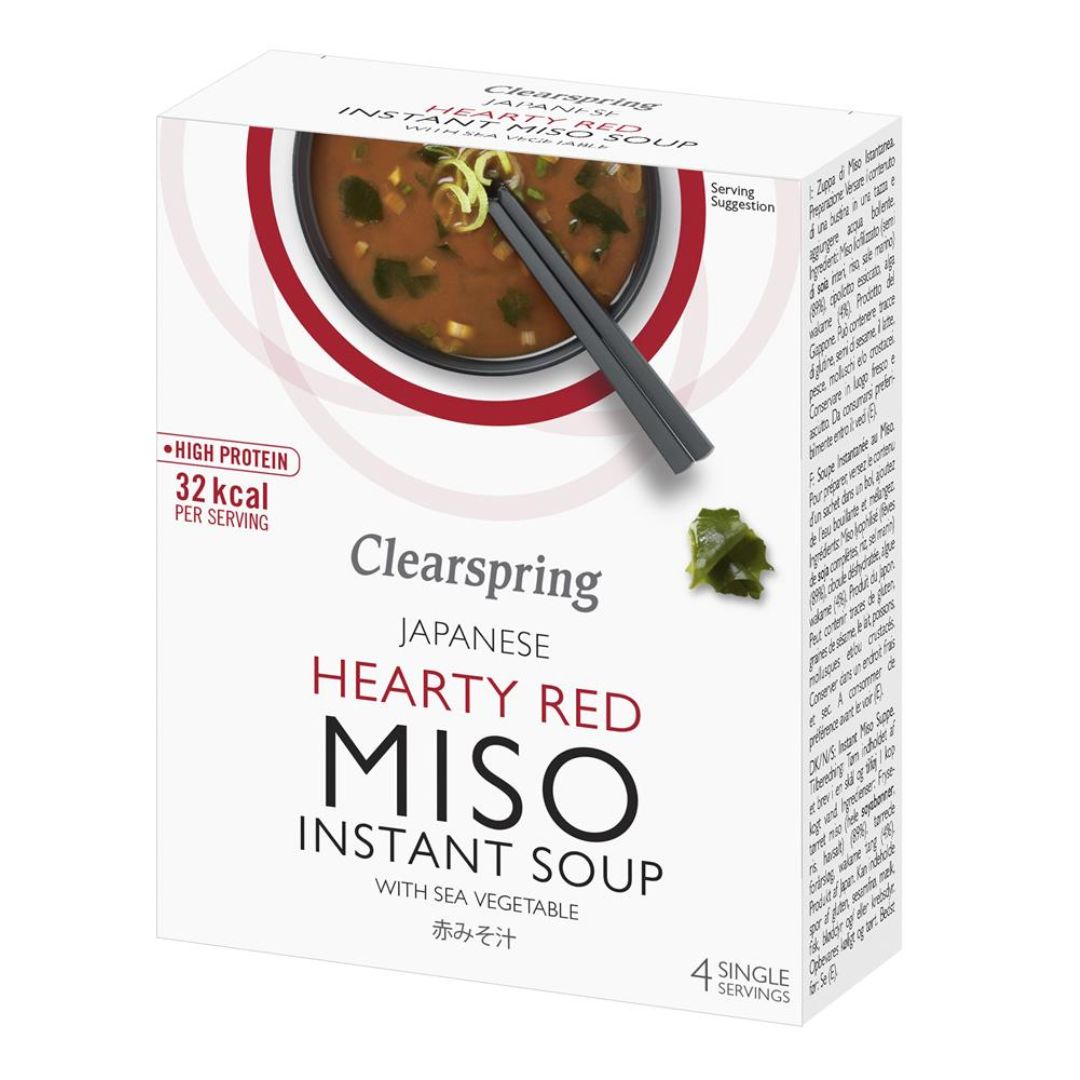 Clearspring Instant Miso Soup Hearty Red with Sea Vegetable