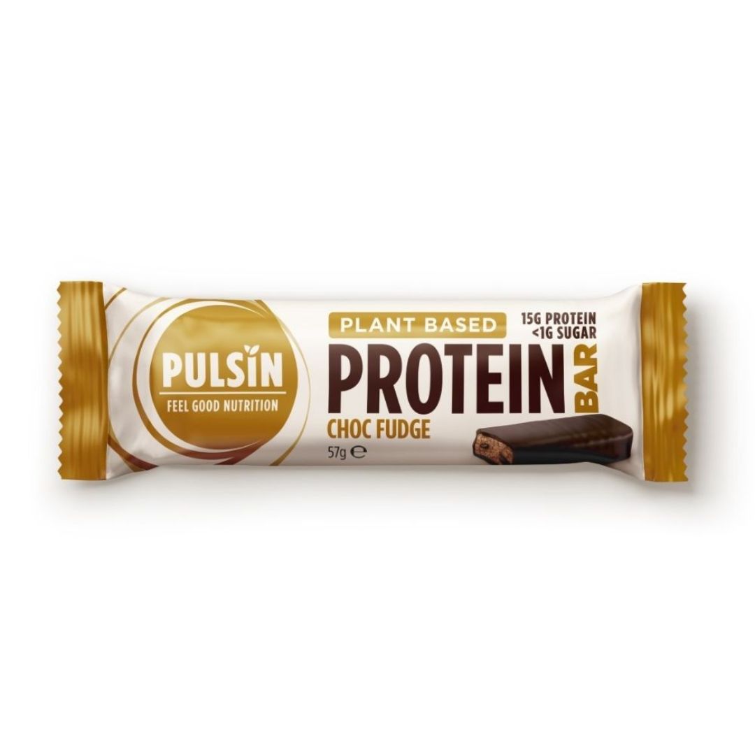 Pulsin Choc Fudge Vegan Protein Bar