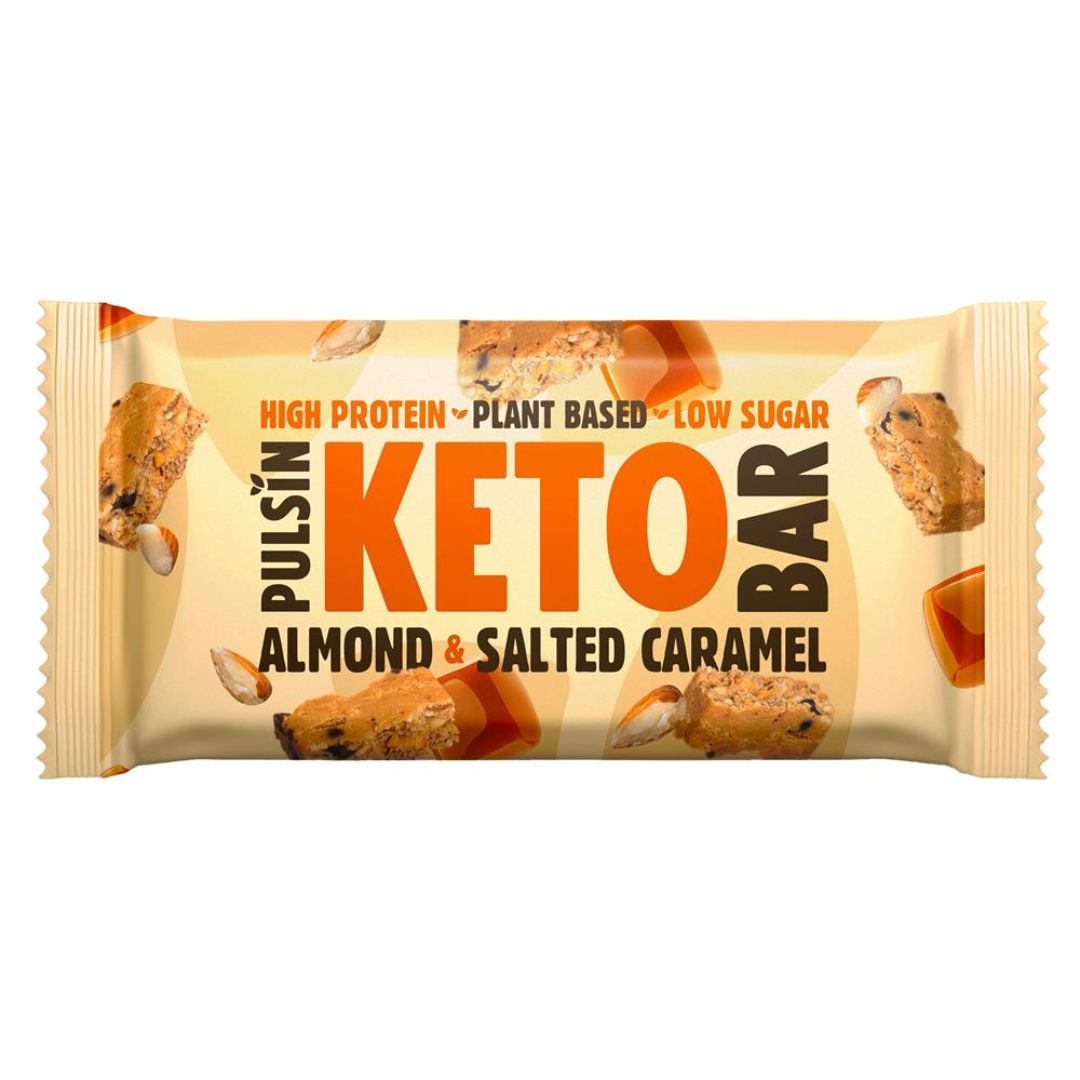 Pulsin Almond & Salted Caramel Vegan Keto Bar