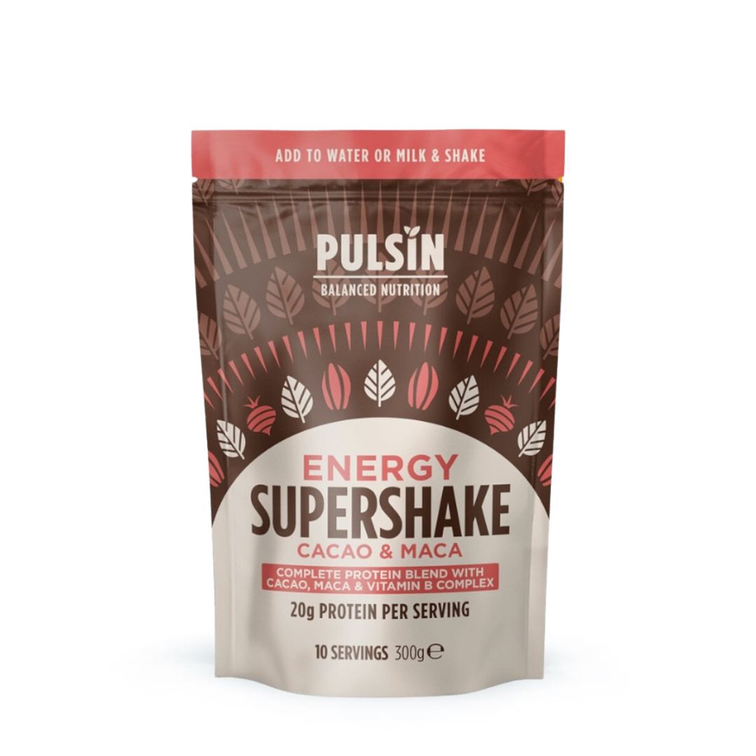 Pulsin Energy Cacao and Maca Vegan Supershake