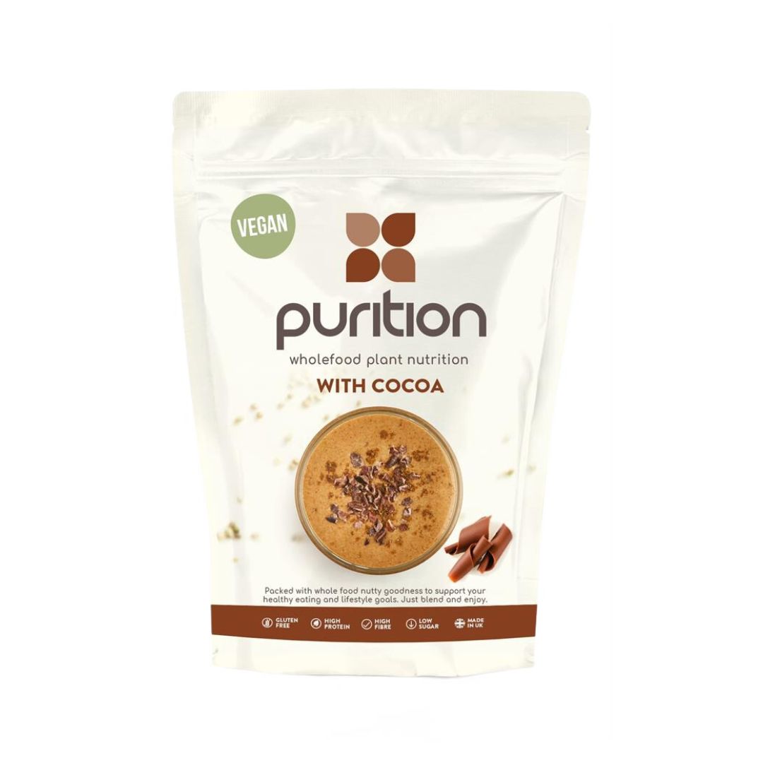 Purition Vegan Wholefood Nutrition with Chocolate