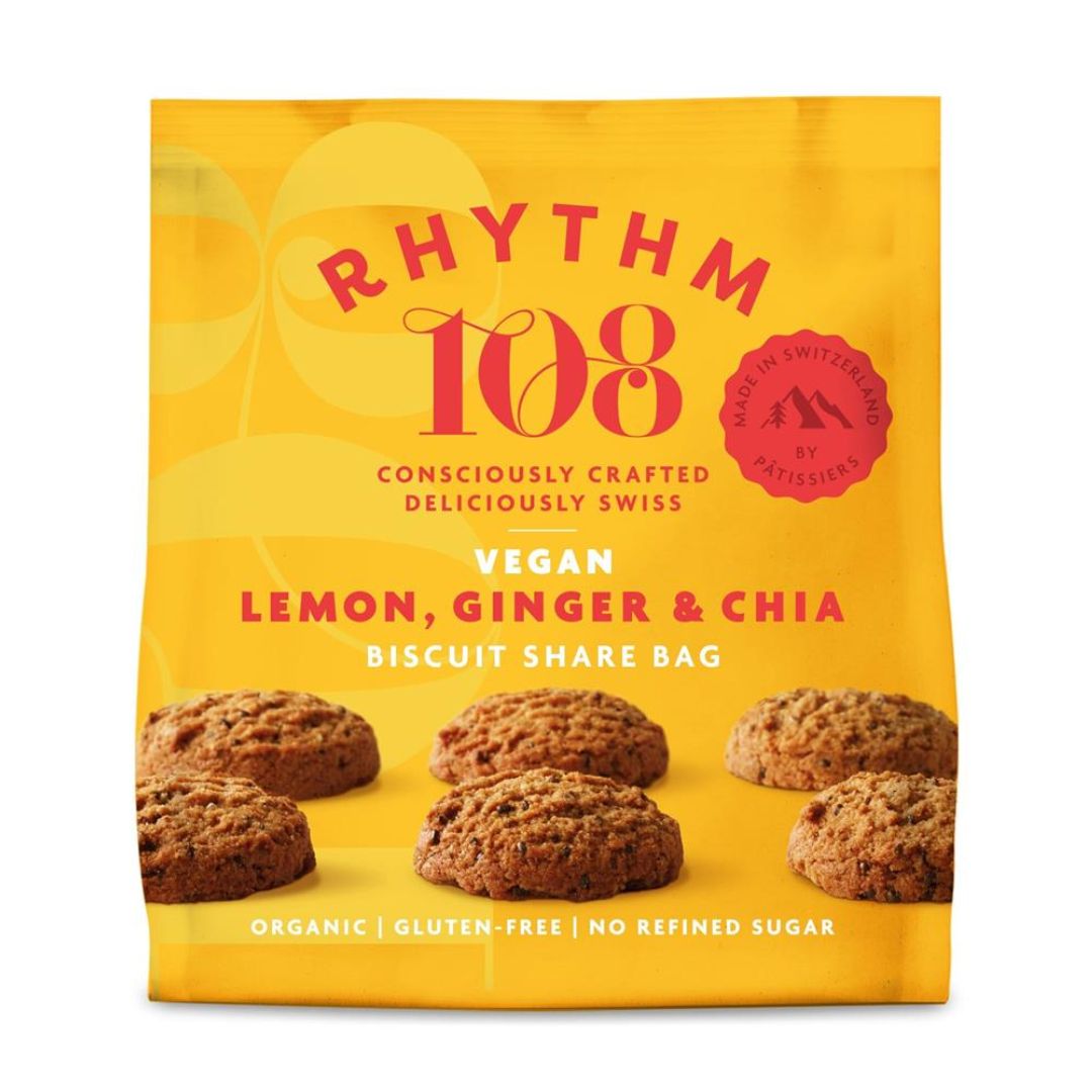 Rhythm 108 - Lemon Chia Tea Biscuit Bag