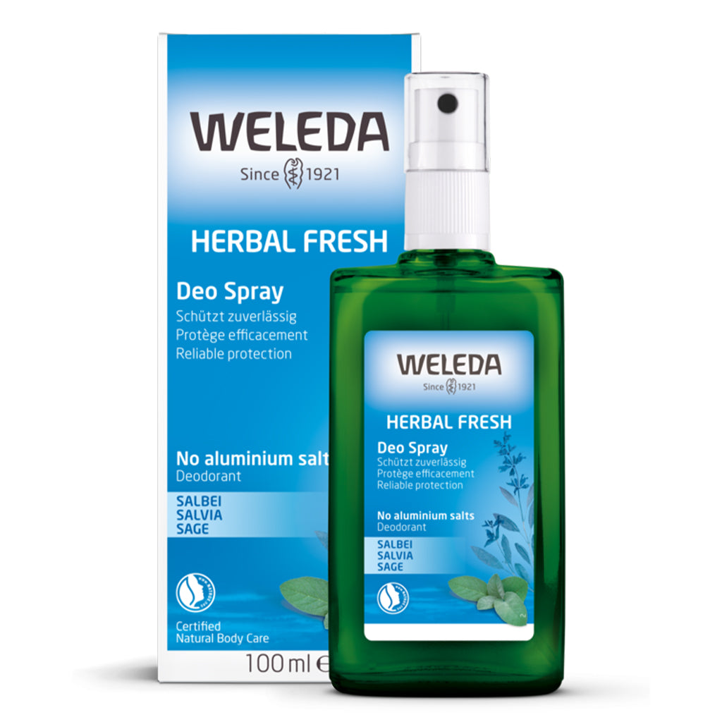 Weleda Herbal Fresh Deo Spray Deodorant Sage 100ml