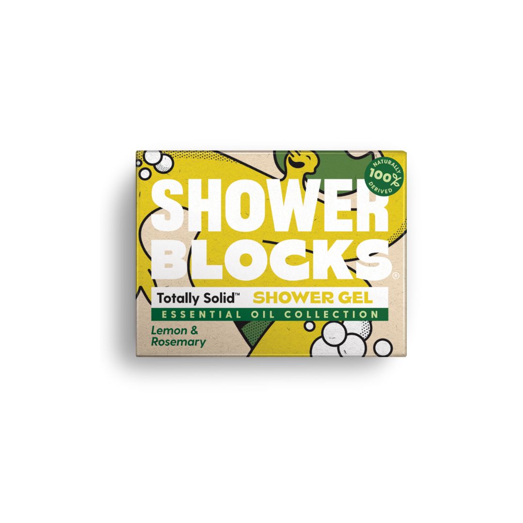 Shower Blocks Solid Shower Gel in Lemon & Rosemary