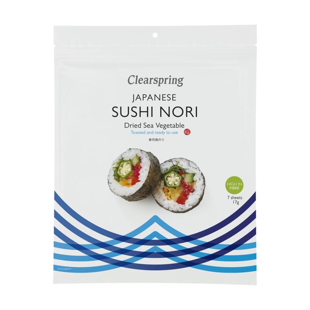 Clearspring Nori Sea Vegetable Sushi Toasted