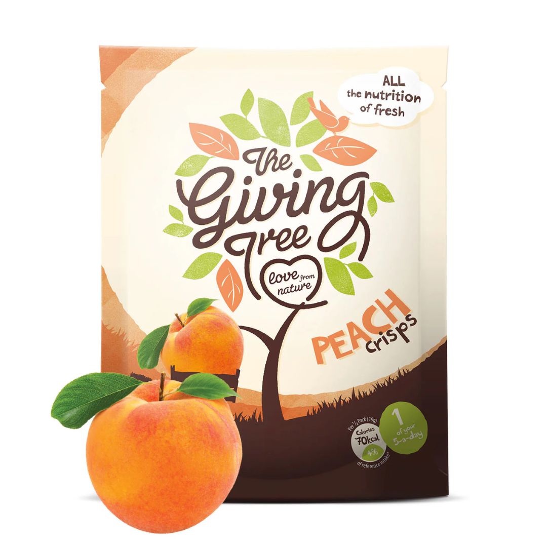 The Giving Tree Freeze Dried Peach Crisps