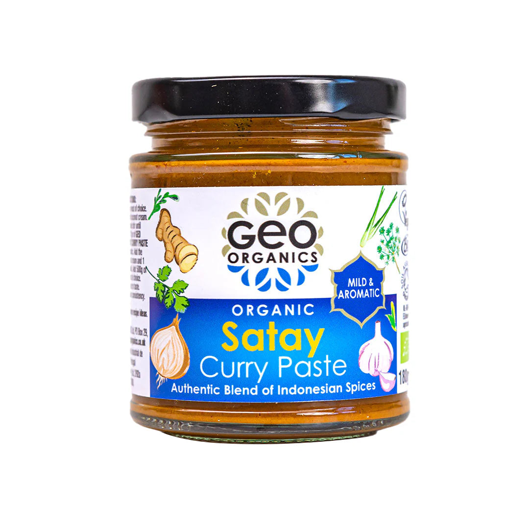 Geo Organics - Organic Indonesian Satay Curry Paste