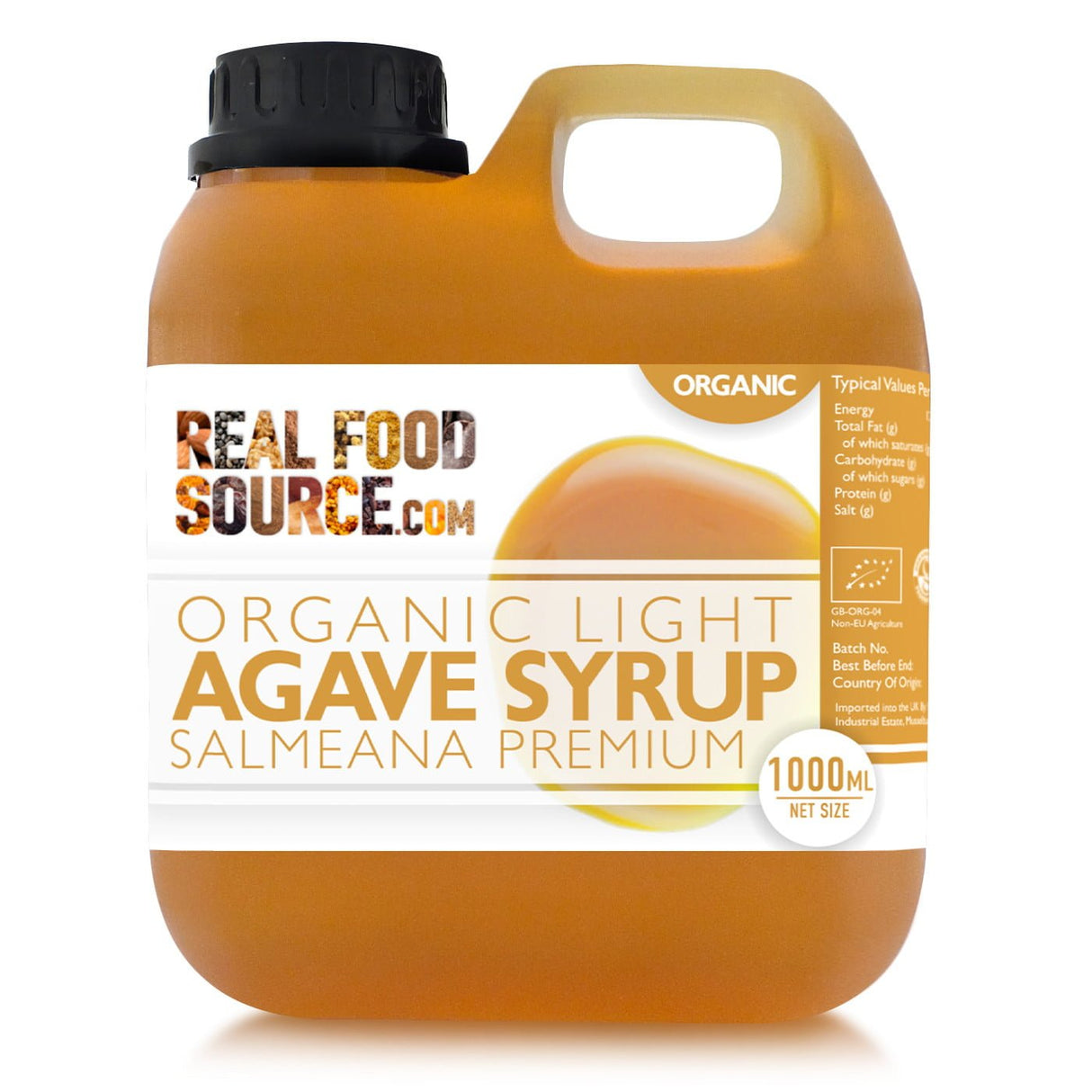 Organic Light Agave Syrup